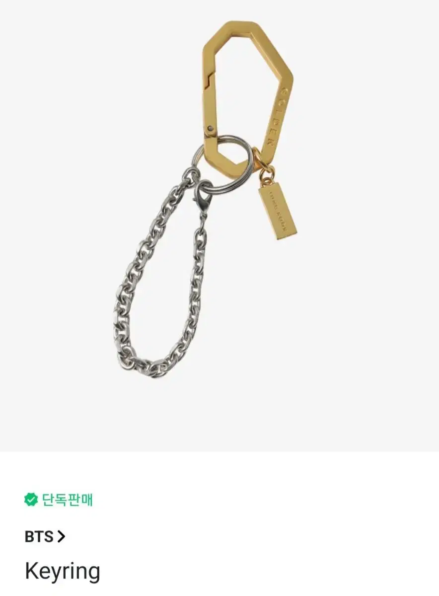 BTS 방탄소년단 정국 JK Golden 골든 앨범 Keyring 키링